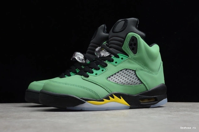Ducks Jordan 5 Retro 454803-535 Oregon Air 0706
